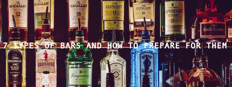 7 Types of Bars and How To Prepare For Them | of Iron & Oak