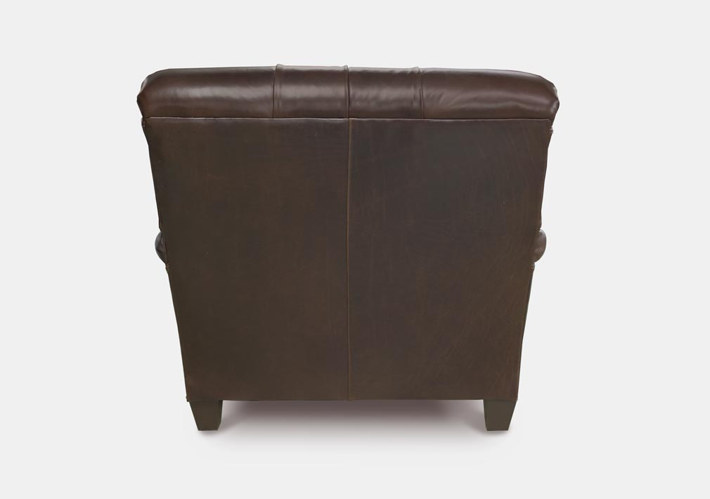 English Arm Leather Chair