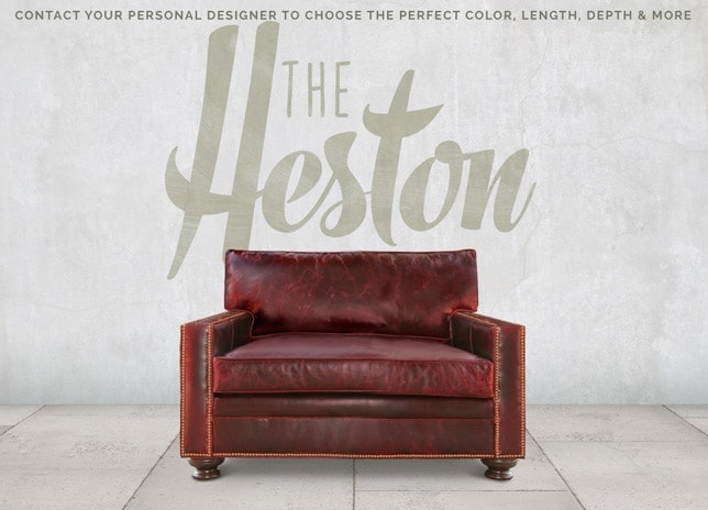 Heston Petite Track Arm Chair