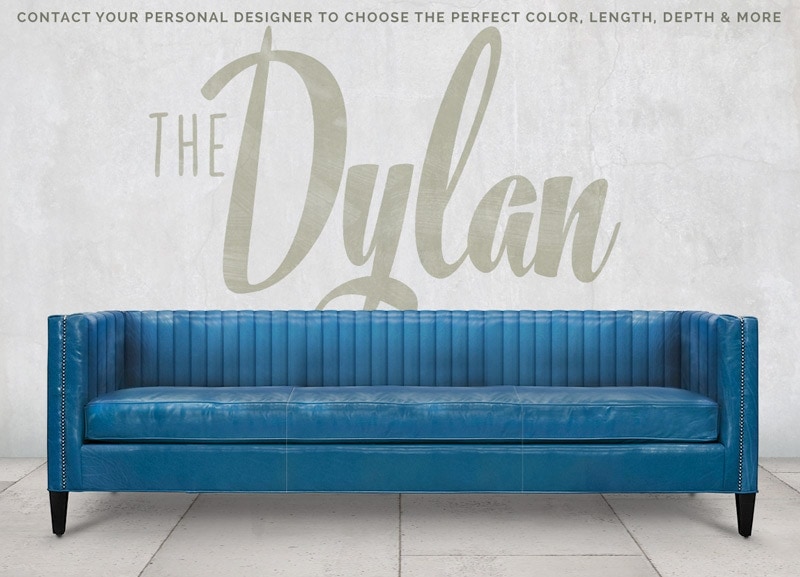 Dylan Mid-Century Channel Tufted Sofa