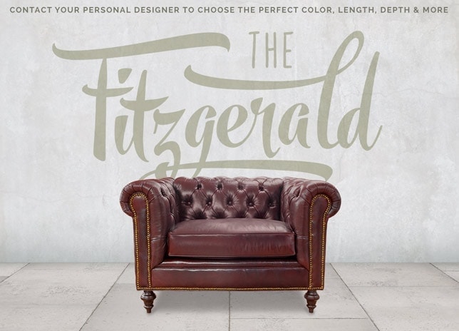 Fitzgerald Vintage Leather Chair