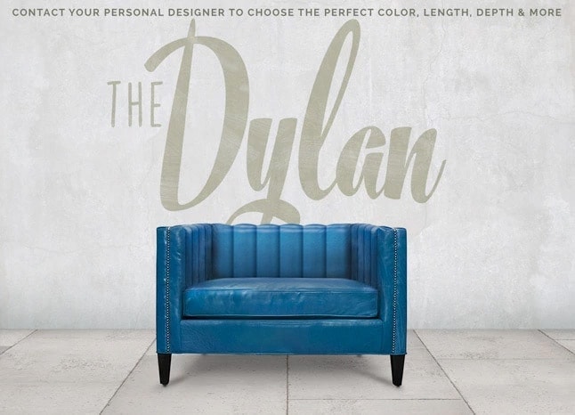 Dylan Channel Tufted Mid-Century Chair