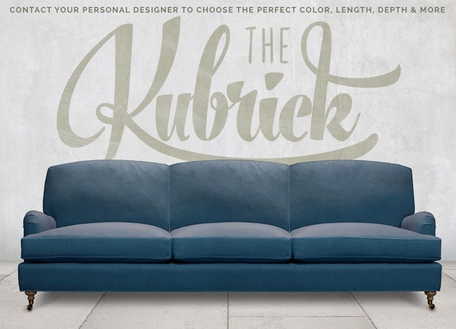Kubrick Tight Back English Arm Sofa