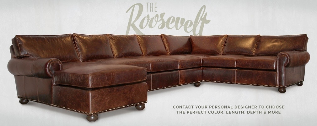Roosevelt Roll Arm Lawson Sectional