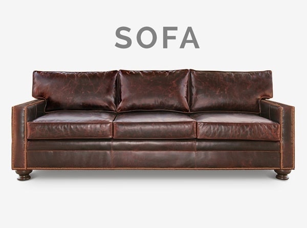 Heston Track Arm Sofa