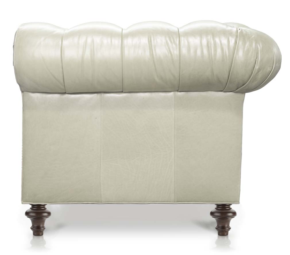 Chesterfield in Ivory Leather