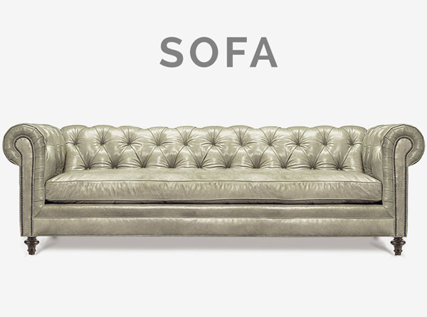 Twaint Wide Tufted Chesterfield Sofa