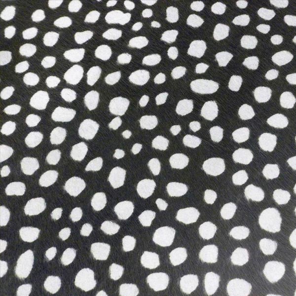 Reverse Cheetah Print Hair-On-Hide Throw, Rug, Accent