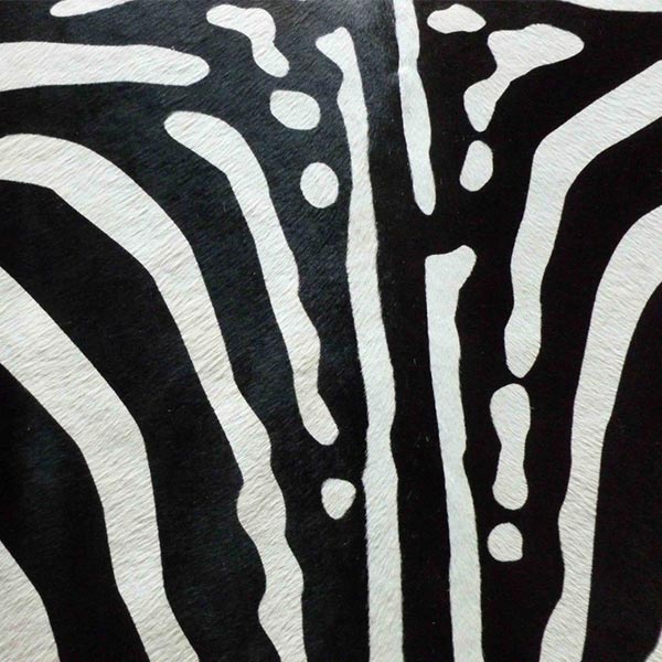 Zebra Pattern Cowhide