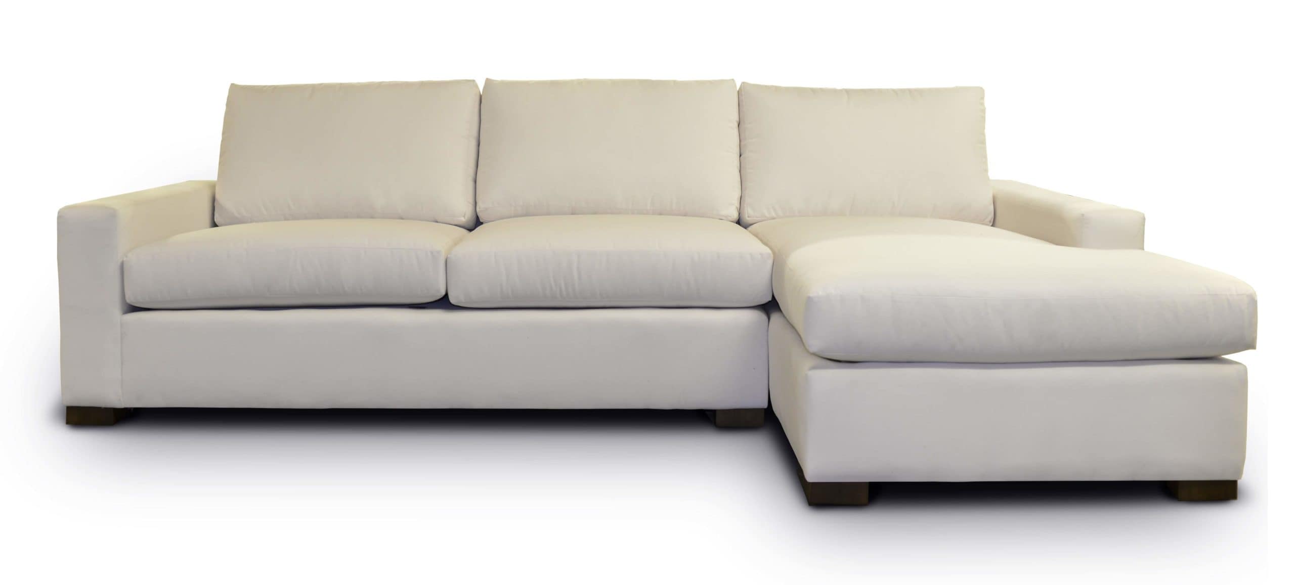 McQueen Sectional in Snow Fabric