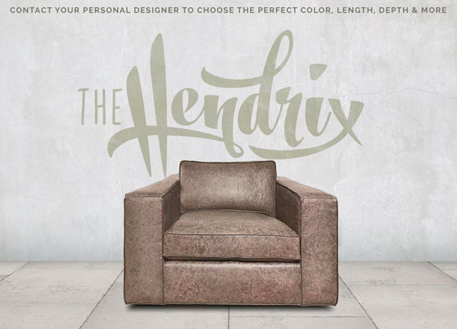 Hendrix Modern Leather Chair