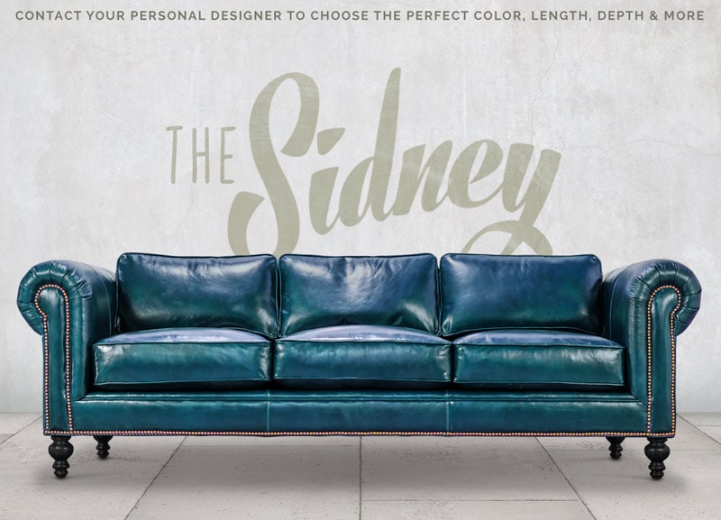 The Sidney: Modern Chesterfield Sofa