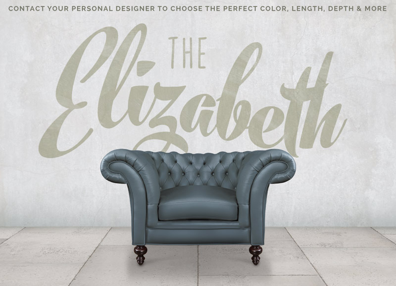 The Elizabeth: Sophisticated Chesterfield Chair