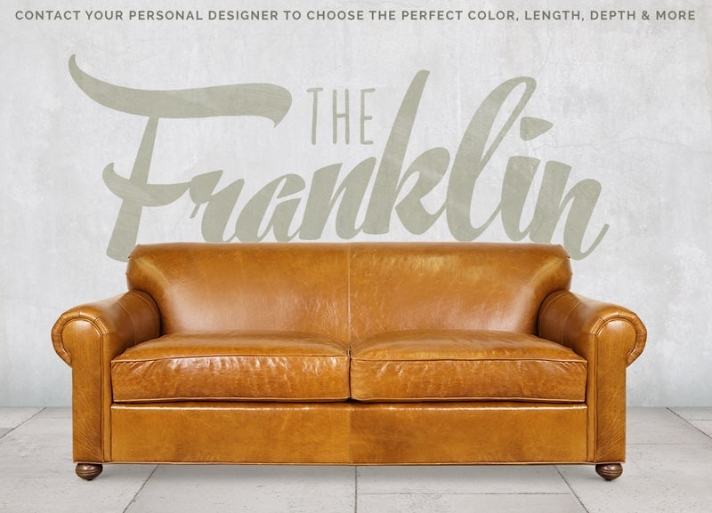 Franklin Tight Back Roll Arm Lawson Sofa