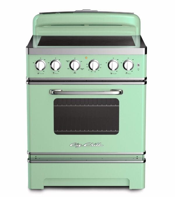 Big Chill Appliances in All Shades of Green