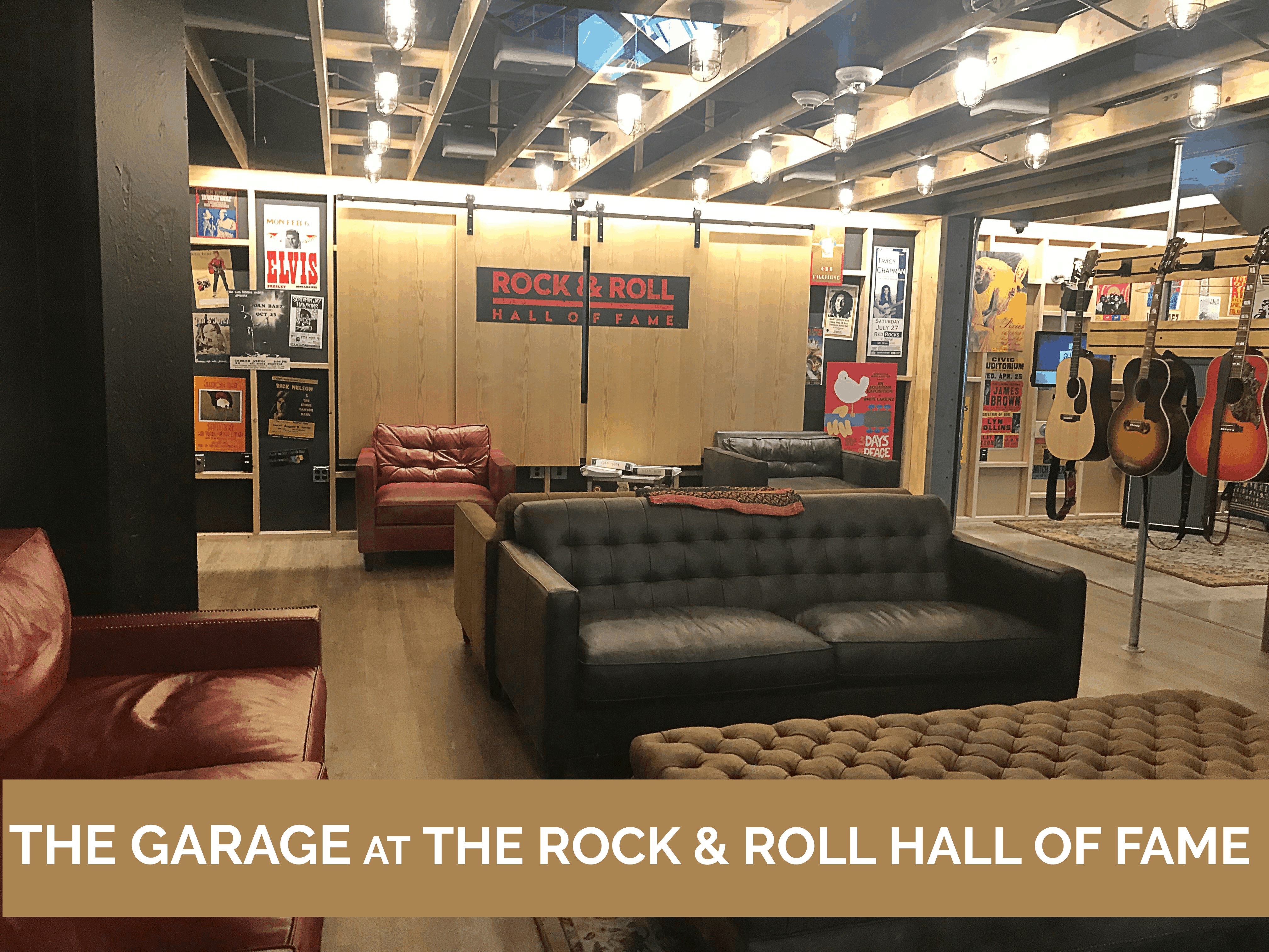 of Iron & Oak Garage at the Rock & Roll Hall of Fame