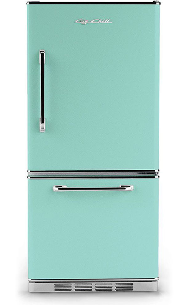 Big Chill Appliances in All Shades of Green