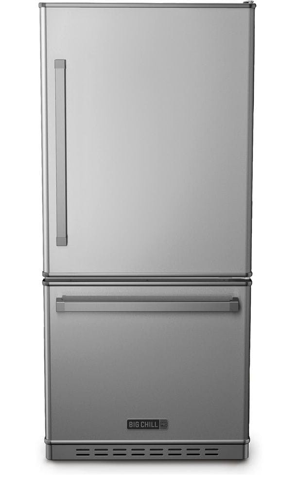 Big Chill Classic Gunmetal Grey Refrigerator