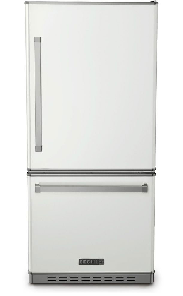 Big Chill Classic White Refrigerator