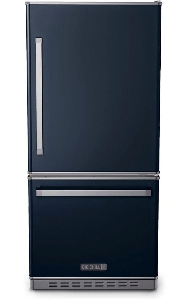 Big Chill Classic Navy Blue Refrigerator