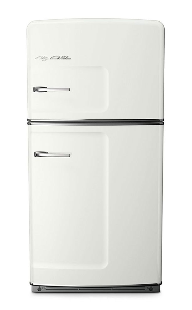 Big Chill Retro White Refrigerator