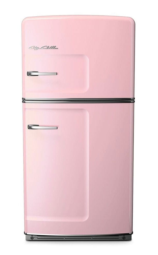 Big Chill Retro Pink Refrigerator
