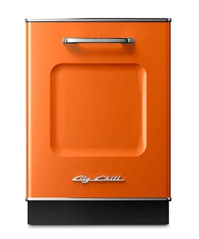 Big Chill Retro Dishwasher in Orange