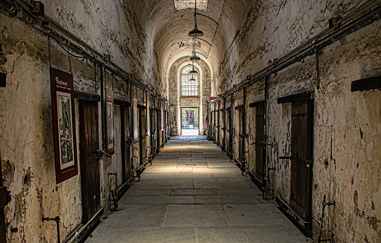 Eastern State penitentiary in Philadelphia