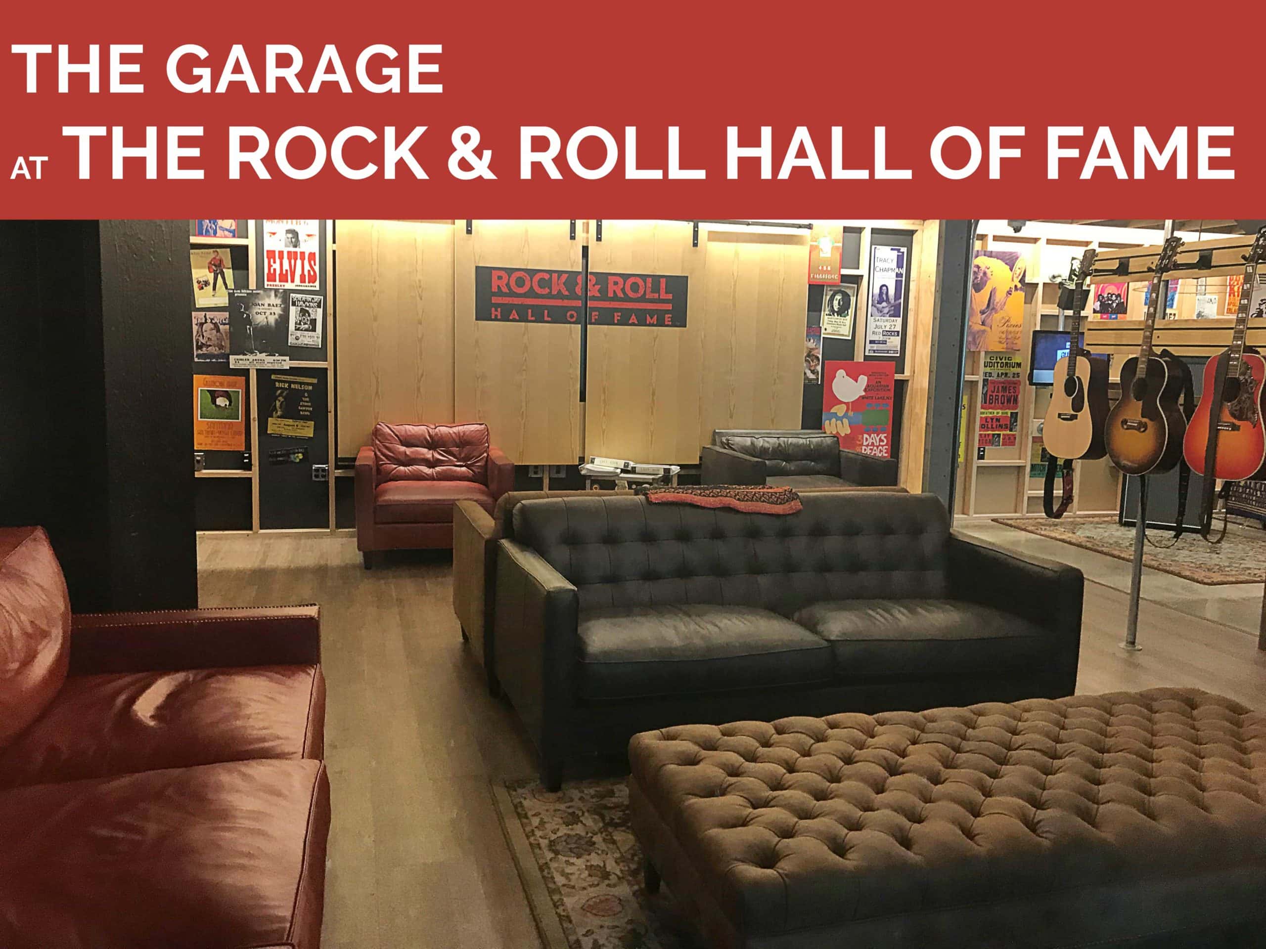 of Iron & Oak Garage at the Rock & Roll Hall of Fame