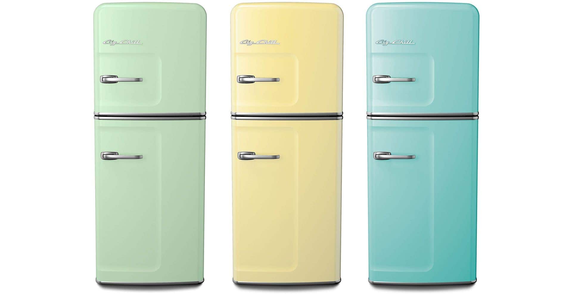 Big Chill Retro Slim Refrigerators
