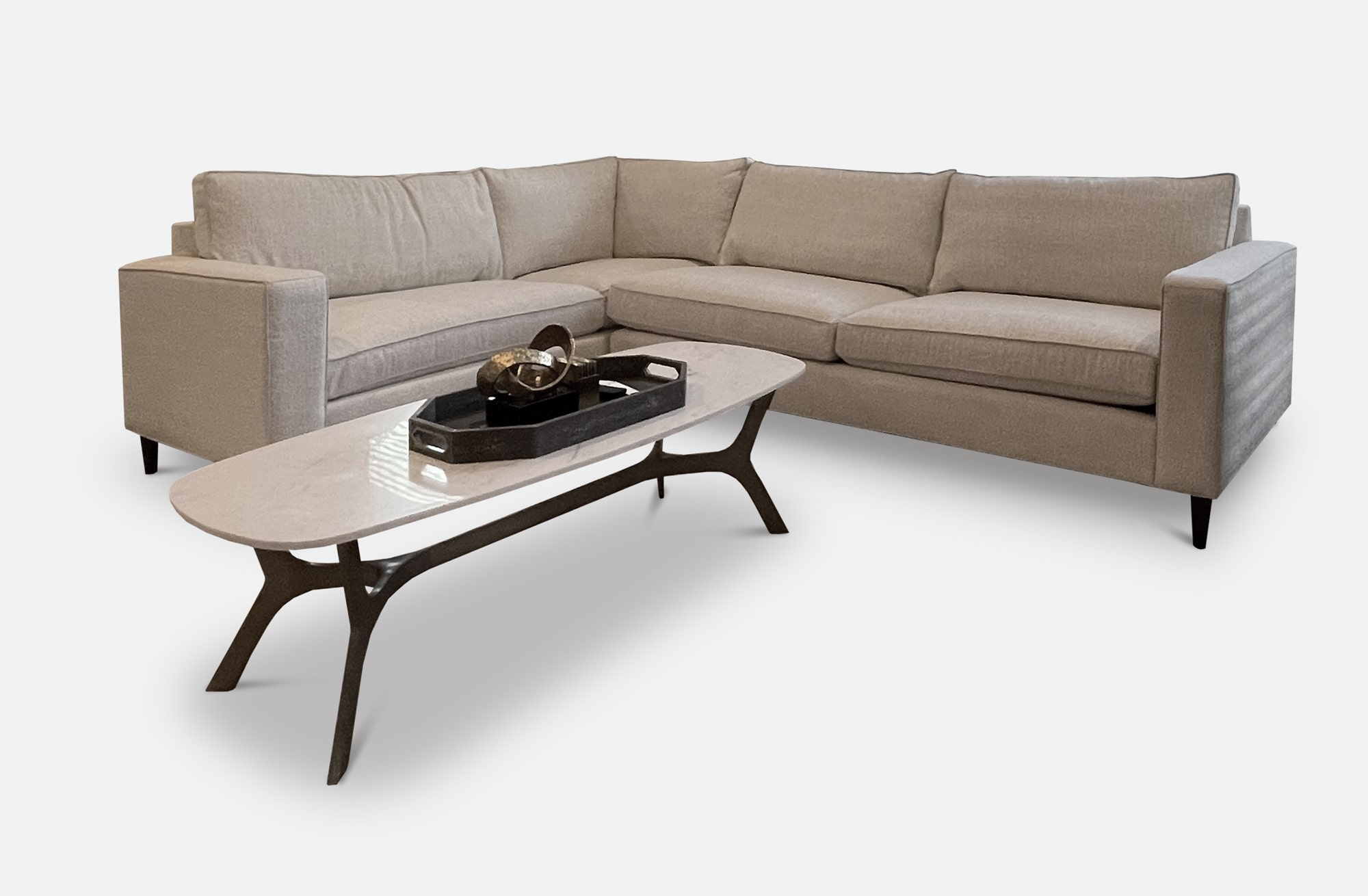 Top-Show The Redding Custom More Sofas, & Oak | Sectionals, Midcentury of & Iron