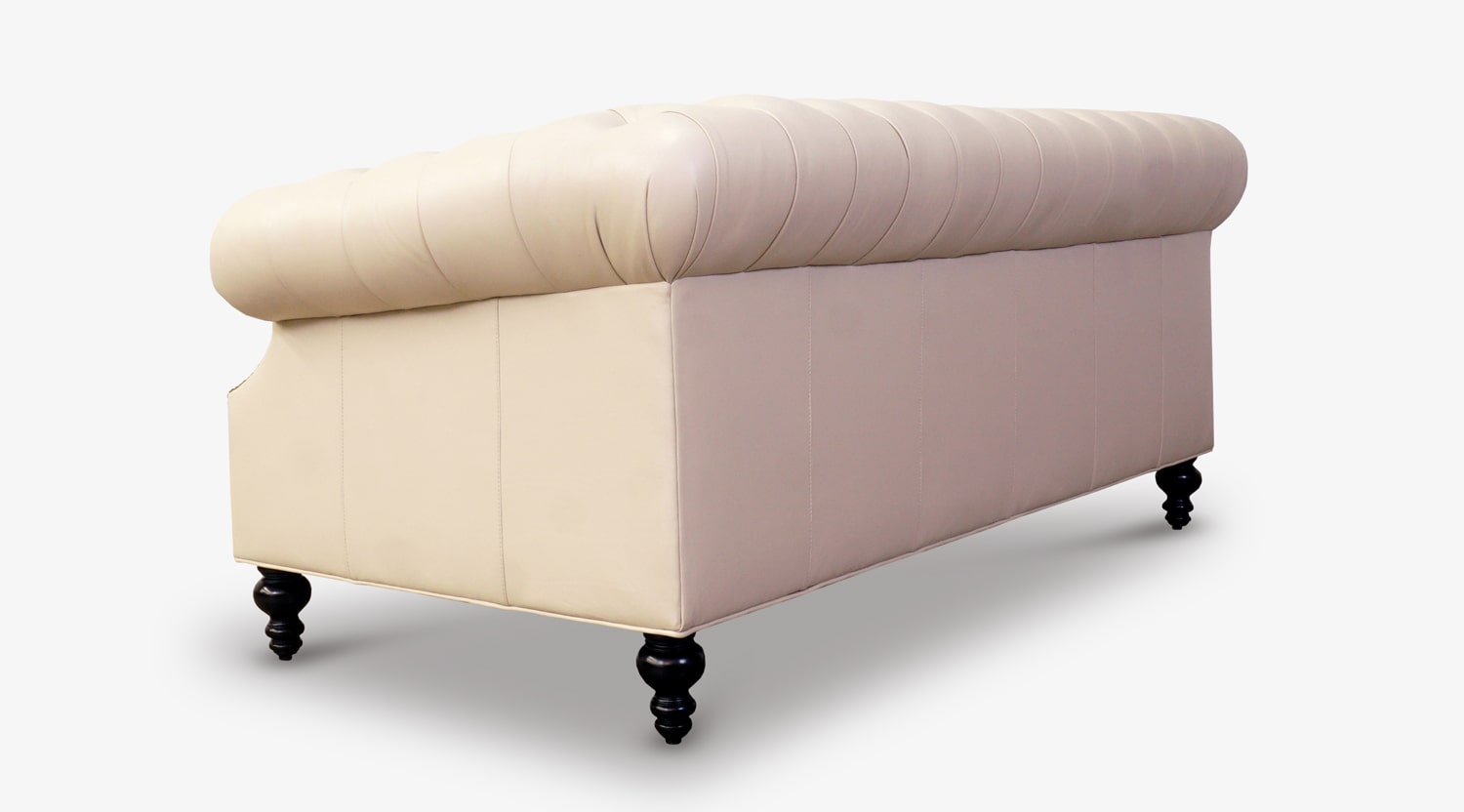 Langston sofa Classico Ivory Back Angle view